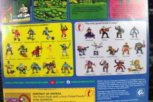 Playmates Toys Teenage Mutant Ninja Turtles Classic Mutants Box Set – Anthrax, Scale Tail, Wyrm & Usagi Yojimbo Figures