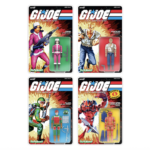 Super7 G.I. Joe ReAction+ Wave 7 - Chuckles, Flash, Hydro Viper & Daina Figures