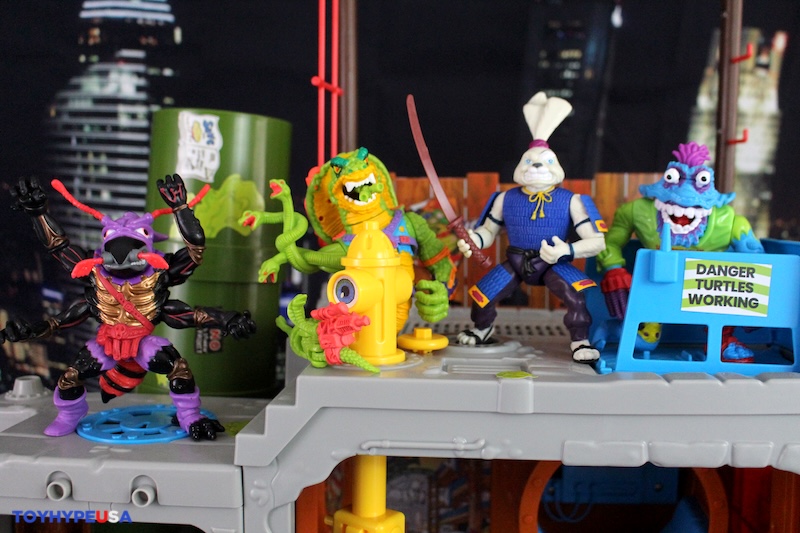 Playmates Toys Teenage Mutant Ninja Turtles Classic Mutants Box Set – Anthrax, Scale Tail, Wyrm & Usagi Yojimbo Figures