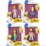 Grampa Simpson, Edna Krabappel, Hockey Bart Simpson and Troy McClure