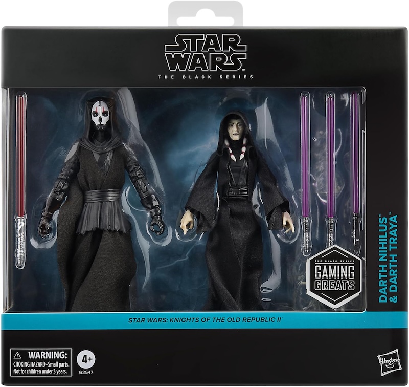 Hasbro The Black Series Gaming Greats - Darth Nihilus & Darth Traya Figures