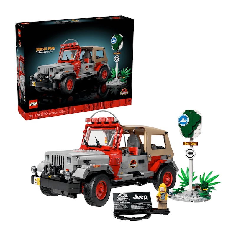 LEGO Jurassic Park Jeep Wrangler 77984 Set