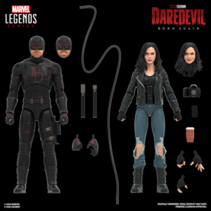 New Marvel Legends Daredevil Born Again Daredevil and Jessica Jones 