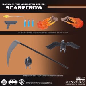 Mezco Toyz One12 Collective Batman The Animated Series Scarecrow Figure