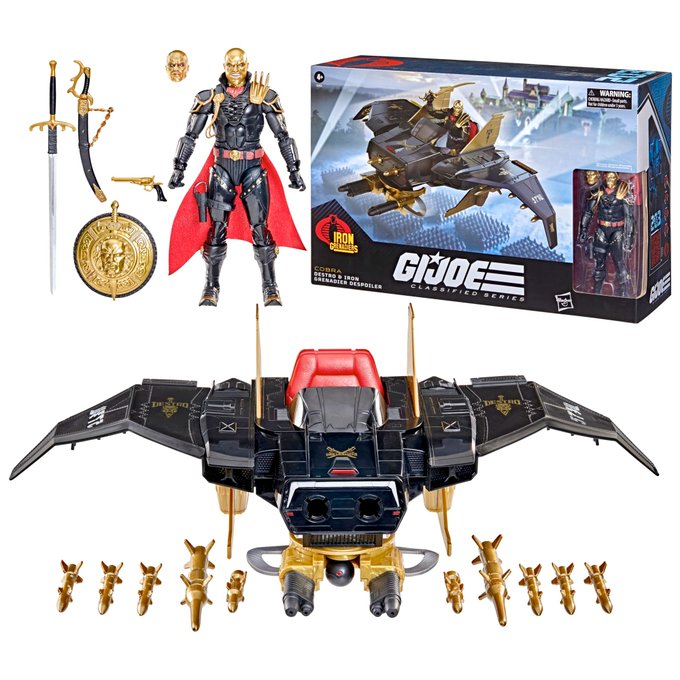 Hasbro G.I. Joe Classified Series 6 Destro & Iron Grenadier Despoiler