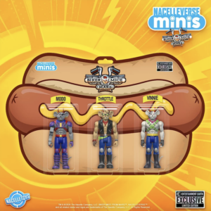 Biker Mice From Mars 3 3/4-Inch Action Figure 3-Pack - Entertainment Earth Exclusive