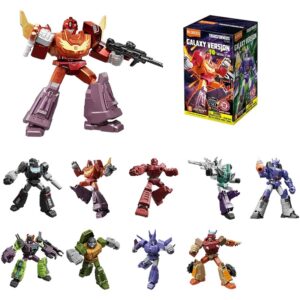 Blokees Transformers Galaxy Version 10 Transformers The Movie 3 Sixshot Blokees Blind Box Model Kits