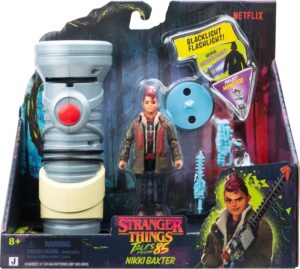 Jazwares Stranger Things Tales from ‘85 HIC Flashlight - Working Flashlight with Film Disc and 4-Inch Will Byers Figure