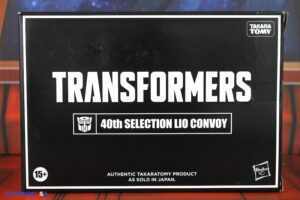 Takara-Tomy Transformers 40th Selection T-Spark Lio Convoy Figure