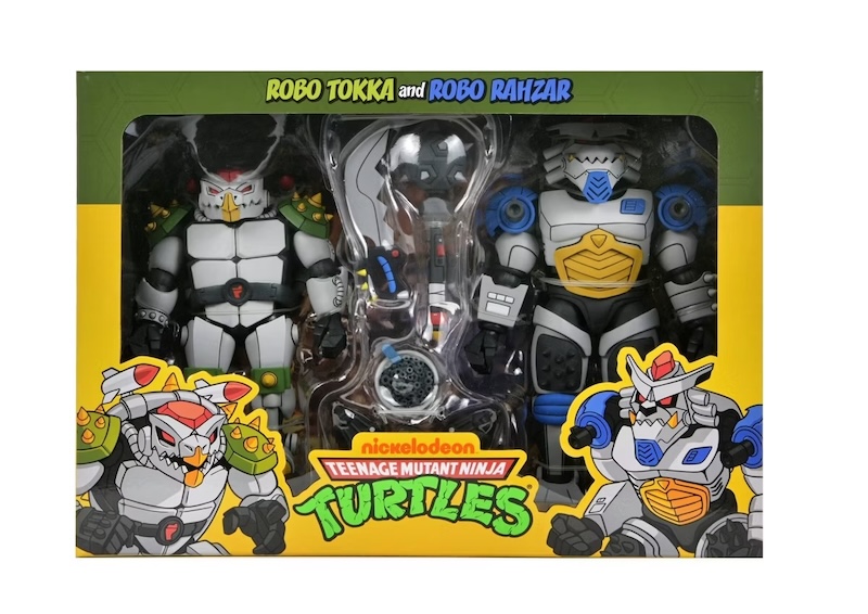 NECA Toys Teenage Mutant Ninja Turtles Classic Cartoon Robo Tokka & Rahzar 2-Pack Pre-Orders (Update)