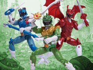 Playmates Toys Godzilla vs. The Mighty Morphin Power Rangers Wave 1 Figures
