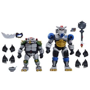 NECA Toys Teenage Mutant Ninja Turtles (1987 Cartoon) Robo Tokka and Rahzar 