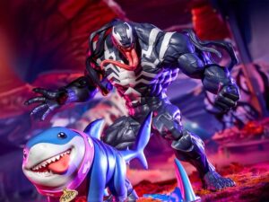 Hasbro Marvel Legends Series 6" Marvel's Rivals Venom & Jeff The Land Shark Figures