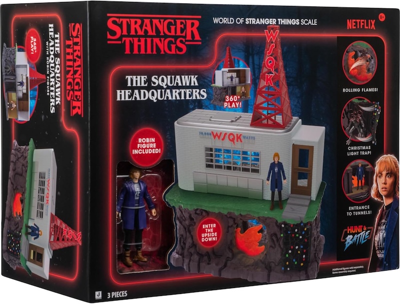 Jazwares Stranger Things WSQK Radio Station Playset
