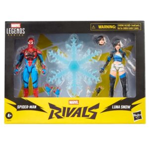 Hasbro Marvel Legends Series 6" Marvel's Rivals Spider-Man & Luna Figures