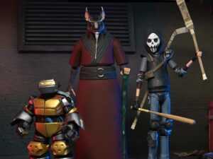 NECA Toys Teenage Mutant Ninja Turtles 2012 Casey Jones, Splinter & Metalhead Figures