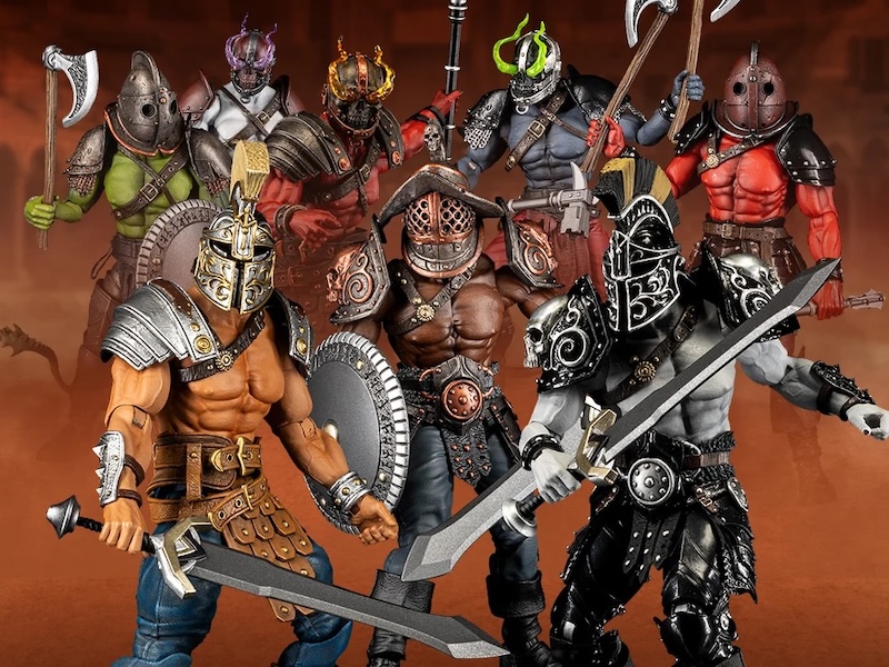 Four Horsemen Studios - Mythic Legions Armor Gladiators Figures