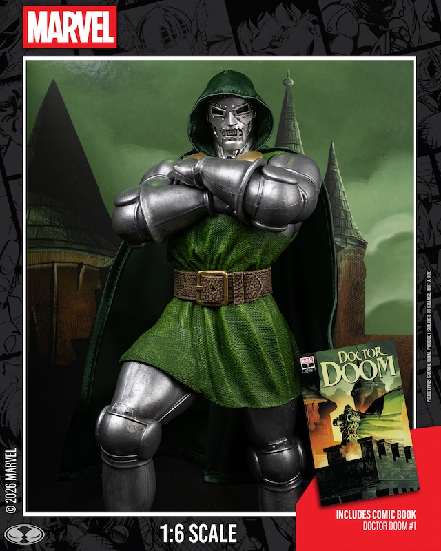 McFarlane Toys Marvel Comics Doctor Doom #1 Sixth Scale Figure Pre-Orders