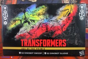 Hasbro Transformers Age of the Primes G2 Swoop & Sludge Figures