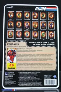 Super7 G.I. Joe ReAction+ Wave 7 – Flash, Hydro Viper & Daina Figures