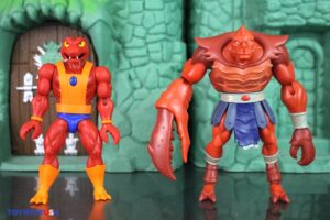 Mattel Masters of the Universe Origins 200X Prince Adam & Clawful Figures