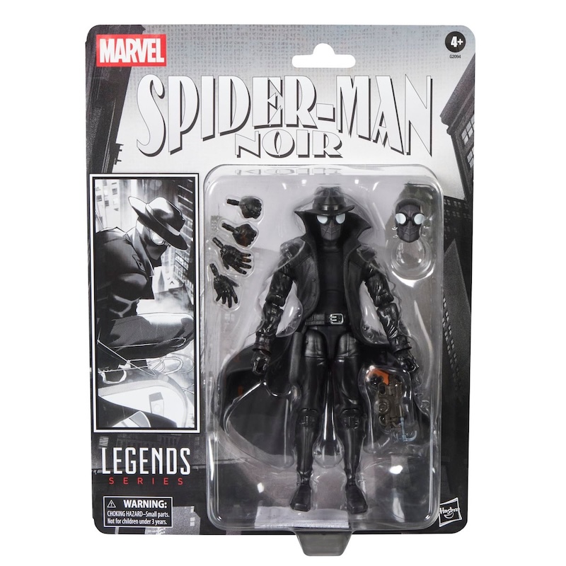 Hasbro Marvel Legends Series 6" Spider-Man Retro - Spider-Man Noir Figure