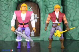 Mattel Masters of the Universe Origins 200X Prince Adam & Clawful Figures