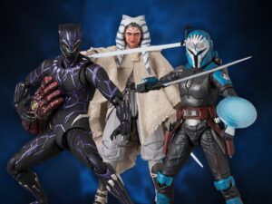 Medicom - MAFEX Black Panther, Ahsoka Tano & Bo-Katan Kryze Figures 