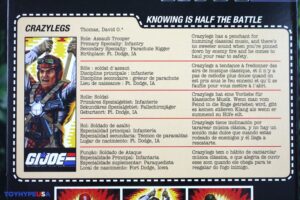 Hasbro G.I. Joe Classified Series Retro Collection David “Crazylegs” Thomas Figure
