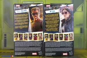 Hasbro Marvel Legends Series 6" Deadpool & Wolverine Movie - Blade & X-23 Figures