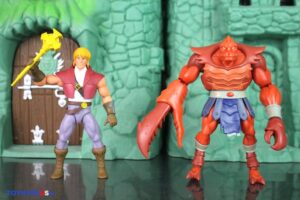 Mattel Masters of the Universe Origins 200X Prince Adam & Clawful Figures
