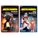 Super7 Micronauts ReAction+ Wave 4 - Phobos & Time Traveler (Translucent Orange) Figures