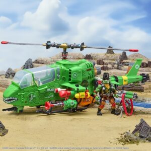 Playmates Toys Teenage Mutant Ninja Turtles x G.I. Joe Figures & Vehicles