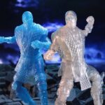 McFarlane Toys Mortal Kombat Klassic Wave 5 Reptile (Invisible) & Sub-Zero (Ice Clone) Figures