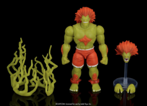 Jada Toys Ultra Street Fighter II Blanka Glow-in-the-Dark Figure