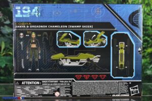Hasbro G.I. Joe Classified Series 6″ Zanya & Dreadnok Chameleon (Swamp Skier) Vehicle