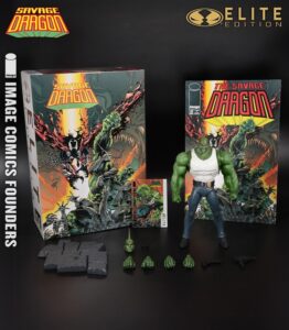 McFarlane Toys Savage Dragon Image Comics Founders Series Elite Edition 7" Deluxe Figure