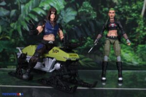 Hasbro G.I. Joe Classified Series 6″ Zanya & Dreadnok Chameleon (Swamp Skier) Vehicle
