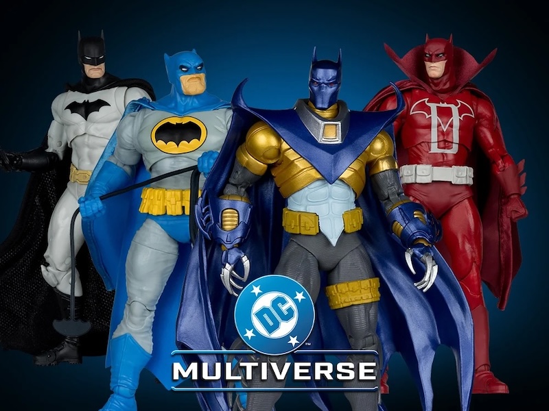 McFarlane Toys DC Multiverse Azrael Batman Armor (Detective Comics), Batman (Dark Knight Returns), Batman Deadman (Knight Terrors) & Batman (The New 52) Figures Pre-Orders