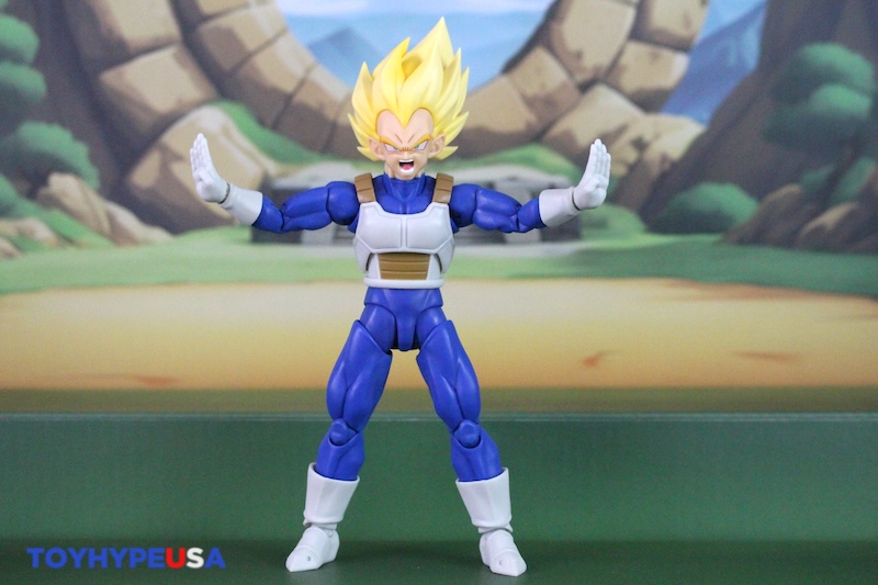 Bandai Namco S.H.Figuarts Dragon Ball Z Super Saiyan Vegeta (Dangerous Pride) Figure