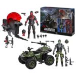 G.I. Joe Classified Series #218 Snake Eyes & Varmint ATV vs. Stealth Viper & Cobra Stealth Flight Pod (Trubble Bubble) Action Figure Two-Pack