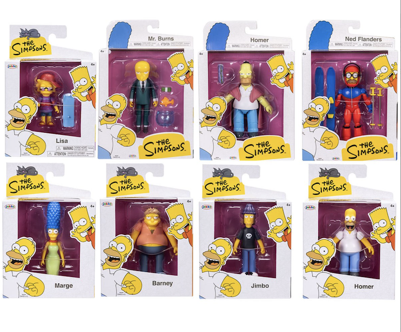 Jakks Pacific The Simpsons 5″ Wave 6 Figures & More Available Now