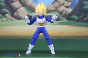 Bandai Namco S.H.Figuarts Dragon Ball Z Super Saiyan Vegeta (Dangerous Pride) Figure