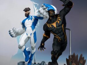 McFarlane Toys Marvel's Rivals Mr. Fantastic & Black Panther Sixth Scale Figures