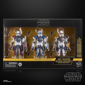 Hasbro Star Wars The Black Series 6" ARC Trooper Battle Pack Figures