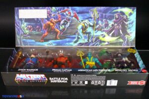 Mattel Masters of the Universe Origins Battle for Subternia Multipack Figures