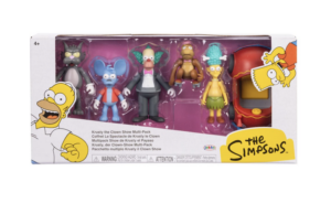 The Simpsons Krusty the Clown Show 2 1/2-Inch Action Figure Multipack