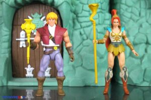 Mattel Masters of the Universe Origins 200X Cartoon Collection Teela & Roboto Figures