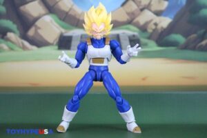 Bandai Namco S.H.Figuarts Dragon Ball Z Super Saiyan Vegeta (Dangerous Pride) Figure