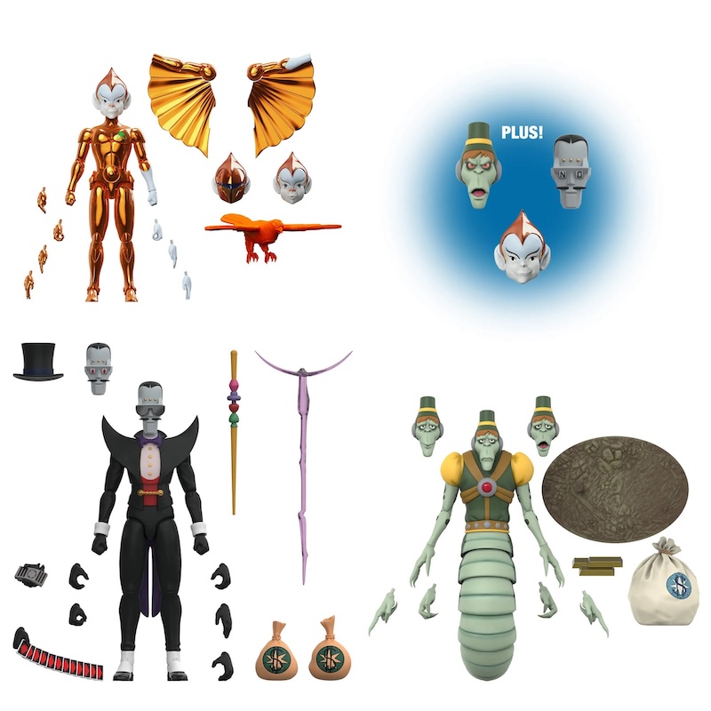 Super7 Silverhawks Ultimates! Wave 8 – Poker-Face, Yes-Man & Copper Kidd Figures Pre-Orders